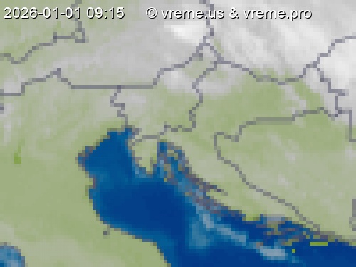 Oblačnost Slovenija