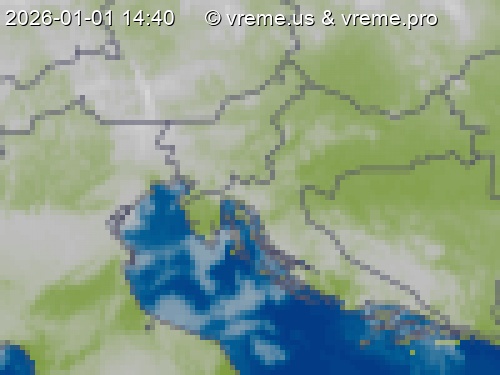 Oblačnost Slovenija