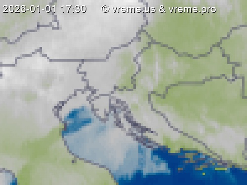 Oblačnost Slovenija