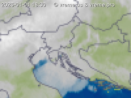 Oblačnost Slovenija