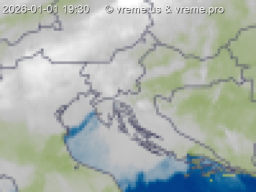 Oblačnost Slovenija