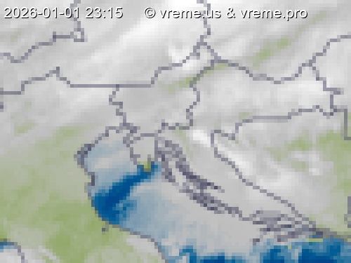 Oblačnost Slovenija
