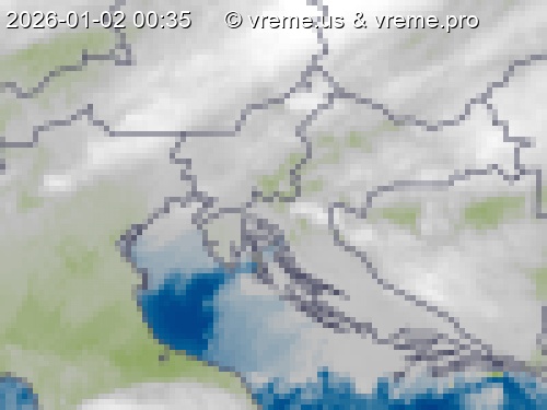 Oblačnost Slovenija