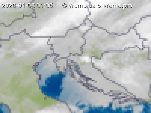 Oblačnost Slovenija