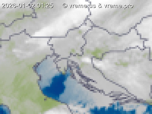 Oblačnost Slovenija