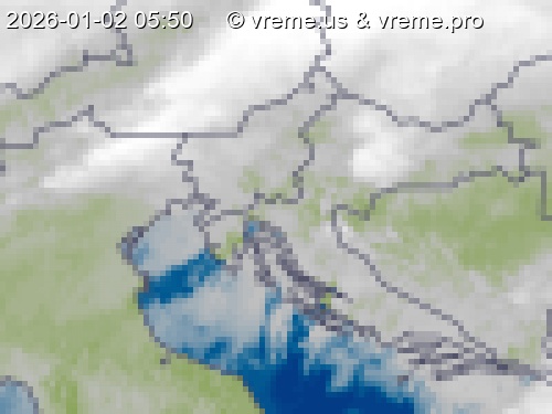 Oblačnost Slovenija