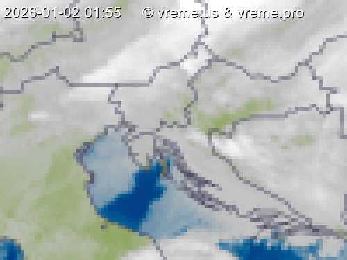 Oblačnost Slovenija