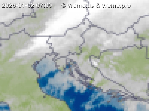 Oblačnost Slovenija