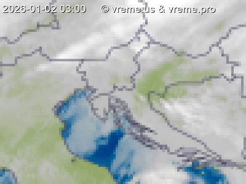 Oblačnost Slovenija