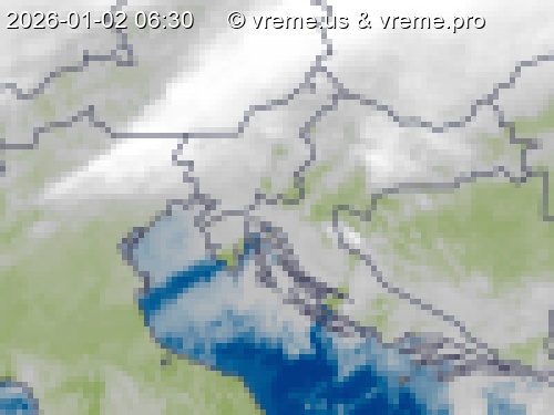 Oblačnost Slovenija