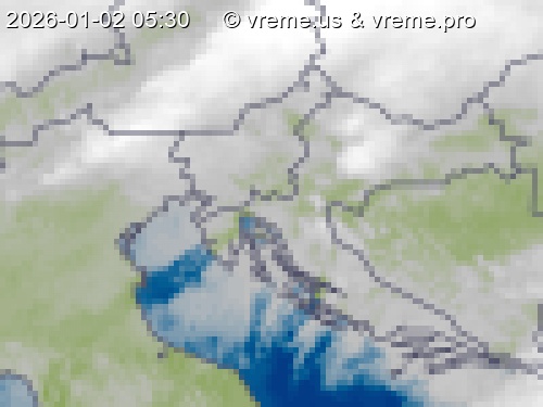 Oblačnost Slovenija