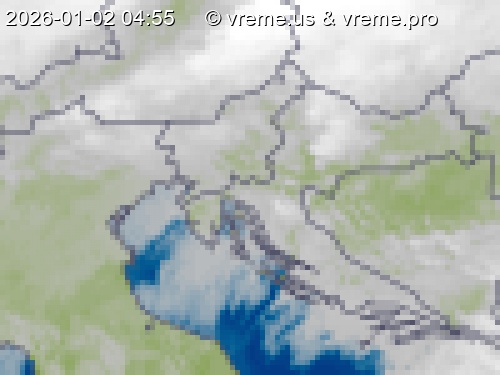 Oblačnost Slovenija