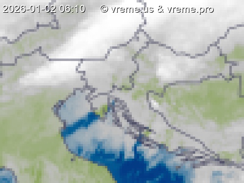 Oblačnost Slovenija