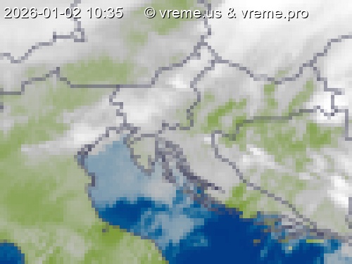 Oblačnost Slovenija