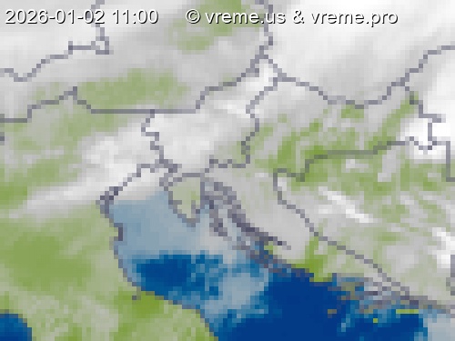 Oblačnost Slovenija