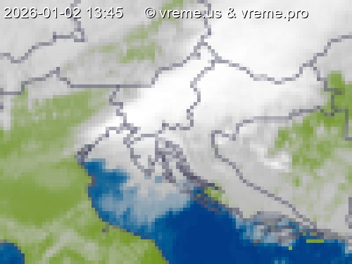 Oblačnost Slovenija