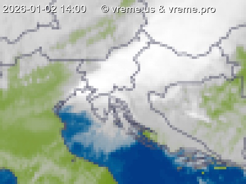 Oblačnost Slovenija