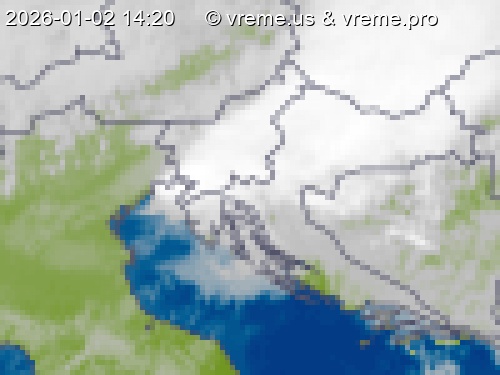 Oblačnost Slovenija