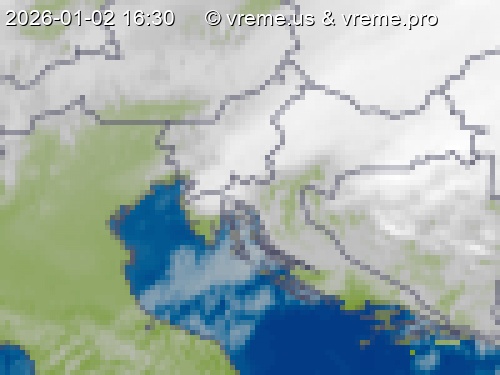 Oblačnost Slovenija