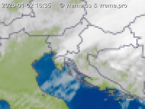 Oblačnost Slovenija