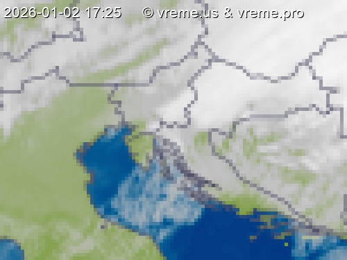 Oblačnost Slovenija