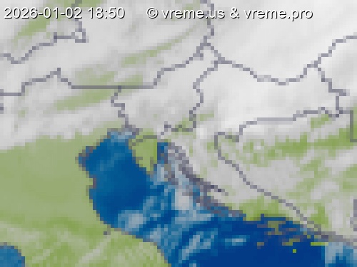 Oblačnost Slovenija