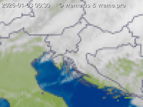 Oblačnost Slovenija