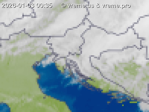 Oblačnost Slovenija