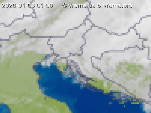 Oblačnost Slovenija