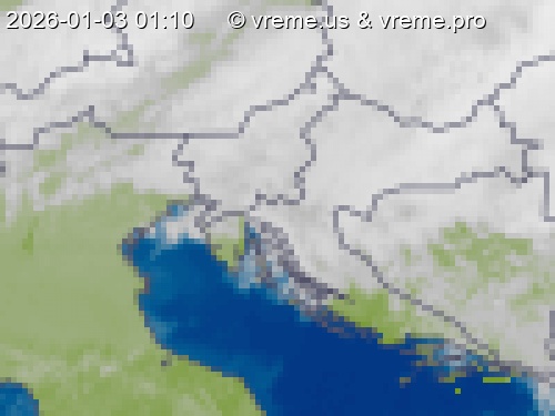 Oblačnost Slovenija