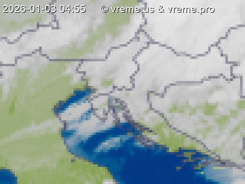 Oblačnost Slovenija