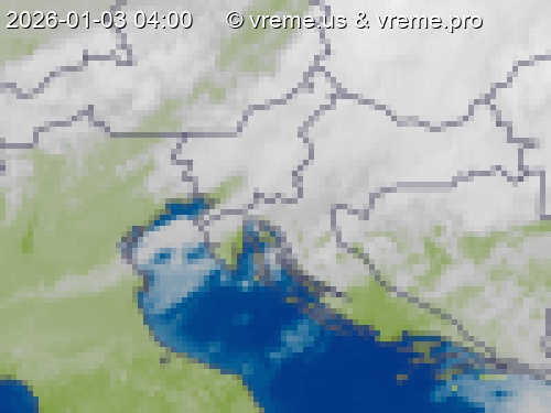 Oblačnost Slovenija