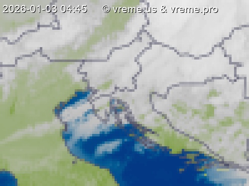 Oblačnost Slovenija