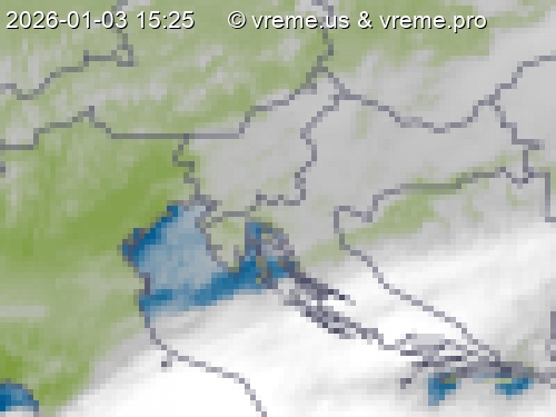 Oblačnost Slovenija