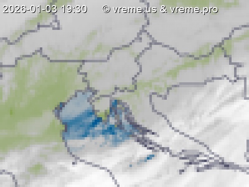 Oblačnost Slovenija