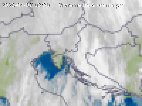 Oblačnost Slovenija