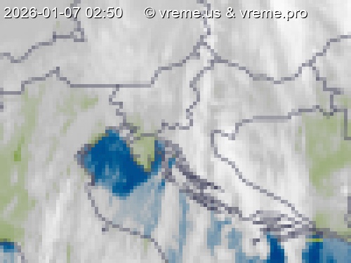 Oblačnost Slovenija