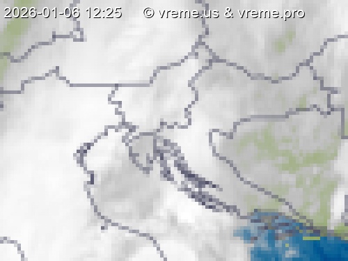 Oblačnost Slovenija