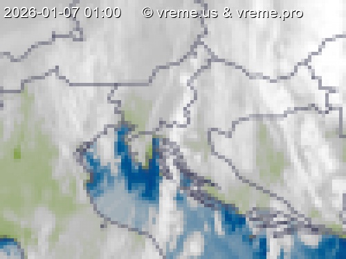 Oblačnost Slovenija