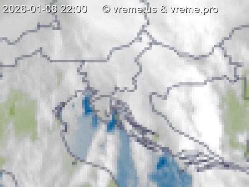 Oblačnost Slovenija