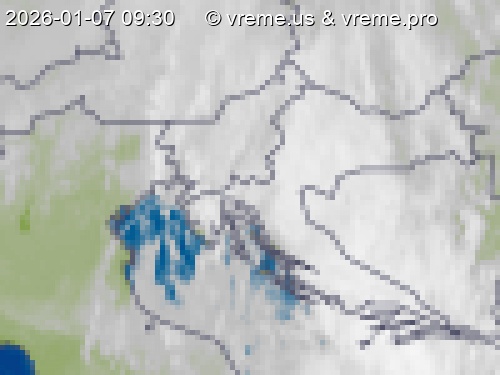 Oblačnost Slovenija