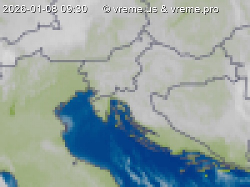 Oblačnost Slovenija