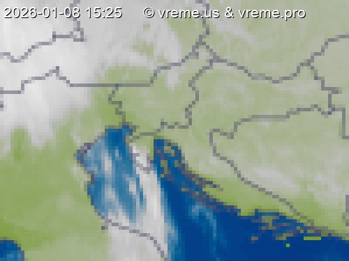 Oblačnost Slovenija