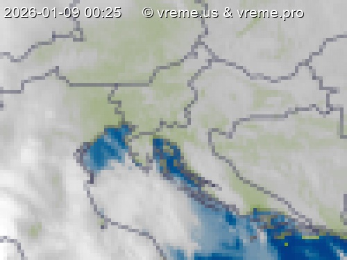 Oblačnost Slovenija