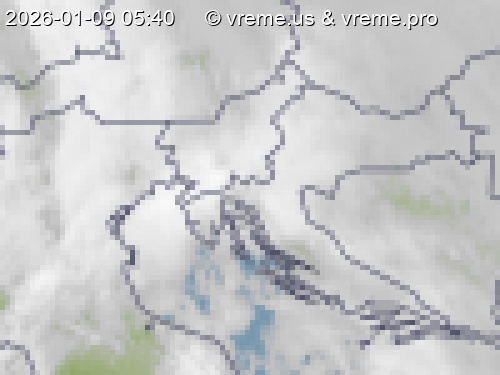 Oblačnost Slovenija