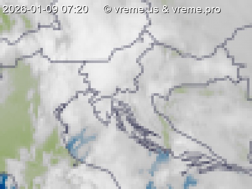 Oblačnost Slovenija