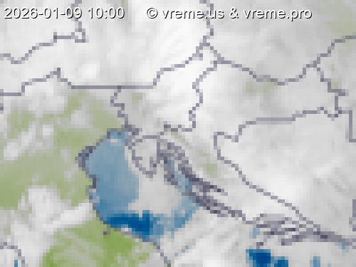 Oblačnost Slovenija