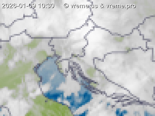 Oblačnost Slovenija