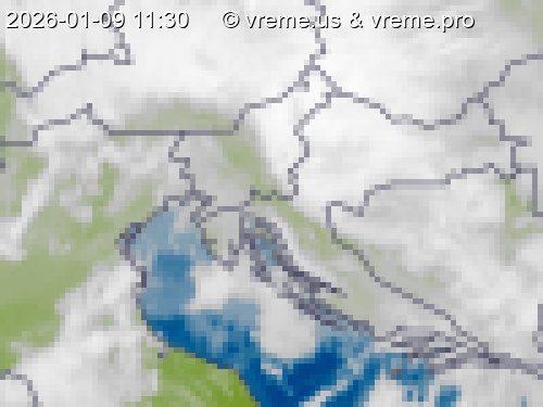 Oblačnost Slovenija