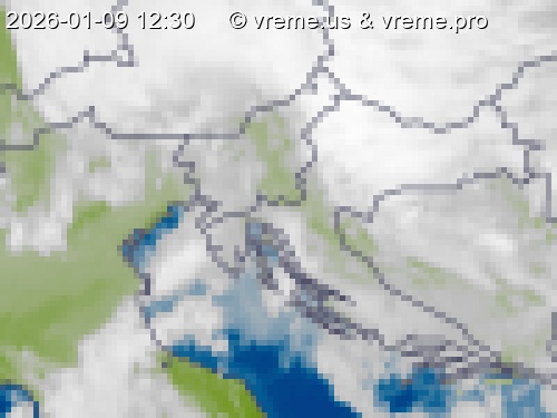 Oblačnost Slovenija